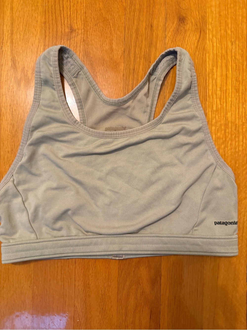Patagonia Women's Light Gray Racerback Sports Bra